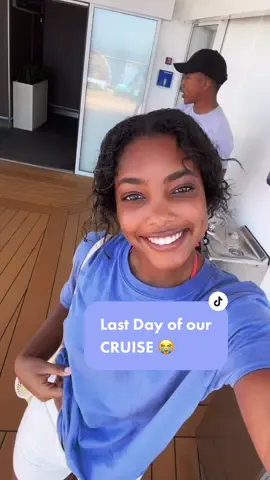 my laugh 💀😂 Im sad the cruise was over but it was everythanggg and more! I used to cruise every year and I really missed cruising!! 💕