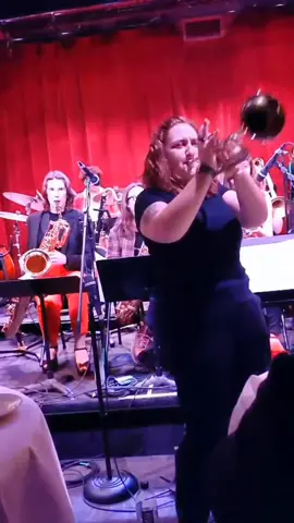 bad b*tch moment #womeninjazz #birdland #nyc #gracefoxbigband
