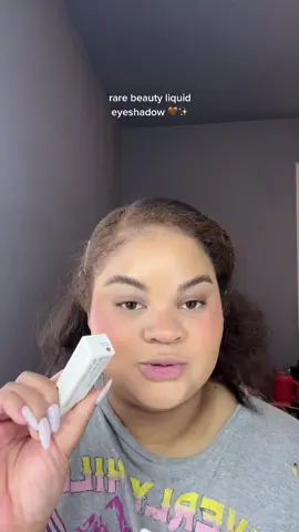 rare has yet to disappoint me with a product !!! #beautyinfluencer #microinfluencer #thatgirlmakeup #thatgirlmakeup #easyeverydaymakeup #glowymakeup #rarebeautyreview #rarebeautyliquideyeshadow #contentcreator