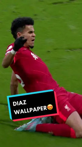 Press ‘Share’ then ‘Live Photo’ to save this Diaz celebration as your wallpaper 😍 #LuisDiaz #LFC #Liverpool #fyp #foryoupage