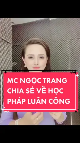 MC Ngọc Trang Chia sẻ khi Học Pháp Luân Công #phapluancong #phapluandaiphap #chuyenphapluan☸️