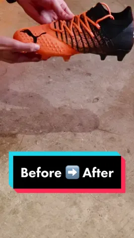 Football boots destruction. Before ➡️ After. #PUMAFutureZ #fyp #football #crampons #sportstiktok