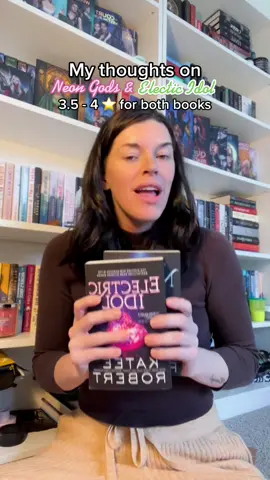 Sharing my thoughts on both Neon Gods & Electric Idol 💚💜💙💗💛 #BookTok #spicytok #greekmythologytiktok #WomenOwnedBusiness #OscarsAtHome #bookreviews #neongods #electricidol #spicybooks #spicytok