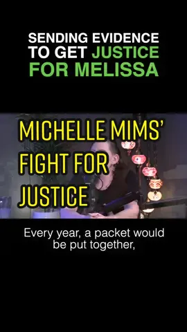 Michelle Mims shares how her family sends evidence every year to the police to fight for justice for her sister Melissa Platt #milehigher #milehigherpod