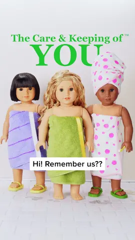 These three '90s queens taught us everything we know. 🙋🏻‍♀️🙋🏼‍♀️🙋🏾‍♀️ #AmericanGirl #careandkeepingofyou #SelfCare #BookTok