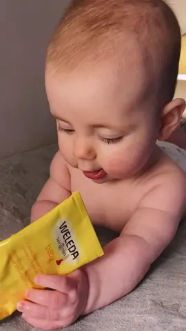Soothing Weleda Baby nighttime routine! 💛✨ #weledababy #babyroutine #babyskincare