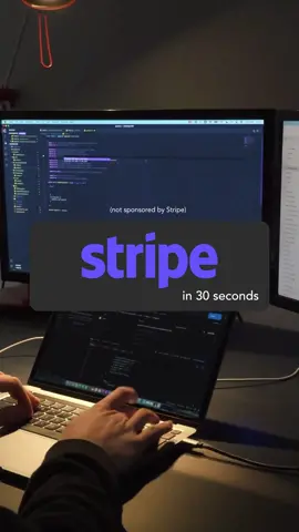 Stripe is my go to third-party service when working with payments! 💰 There are many other payment services to choose from, however, Stripe seems to be the only one that ticks all of the boxes for me! ✅ What services do you use for payments in your applications? Let me know in the comments! 💬#softwareengineer #programming #techtok #coding