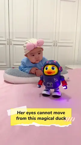 A space duck that can walk and dance, accompanied by rhythmic music. Do you want to give one to your baby to play with?#baby #babytoy #dance #duck #cute #fyp #tiktokmakemebuyit