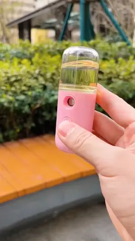 Spray water replenishing instrument.USB charging #atomizer #gadzety #goodthing #goodstuff #spray #nanospray #usb #useful #humidifer #fyp #foryou