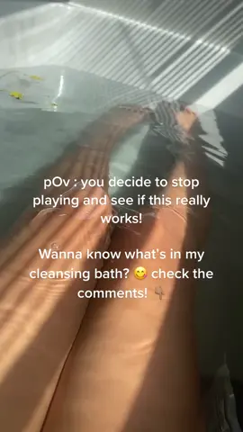 Let’s see if this works 🥰 #manifest #manifestation #bath #bathtime #spiritual #spiritualtiktok #cleansingbath #ritual #protection #feminine #devinefeminine #feminineurge