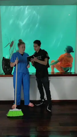 Prisoner hiding under the water! 😱😱 #fypage #tiktok4fun #viraltiktok