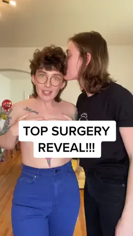 So so excited to share with you all ❤️ thank you all SO much for your kindness and support. We love you!!! #topsurgery #theythem #lgbt🌈 #nonbinary #gayfashion #nonbinarylesbian