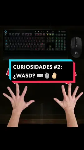 💥⌨️🖱️🖥️🤚🏻#curiosidades en el #mundo del #gaming parte 2: #wasd y su #origen #pc #pcgaming #thresh #quake #fyp #fypシ #foryou #keyboard #mouse