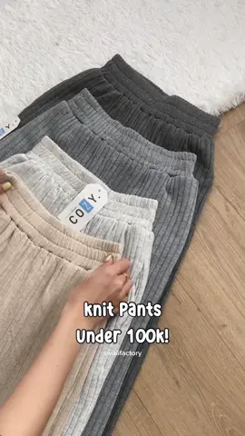 knit pants under 100k✨ #fyp