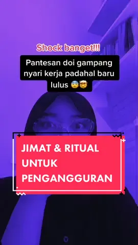 Yang lagi nganggur butuh ‘jimat & ritual’ ini sih✨#pawang #bebankeluarga #fypgakni #infoloker #carikerja #freshgraduate