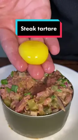 CARNE SEM FOGÃO E SEM FOGO!!! #cheffotto #tiktokreceita #receitasimples #steaktartare