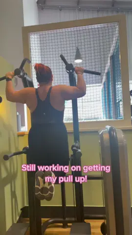 Still working to get an unassisted pull-up! #pullups #workingonme #nuffieldhealth #GymTok #weightlossjouney