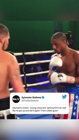 This was an incredible acting job 😧 (via TheSlyStallone/Twitter) #creed #michaelbjordan #boxing #actor