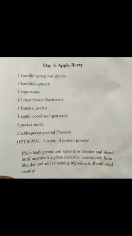 #GreenSmoothieCleanse#Day3