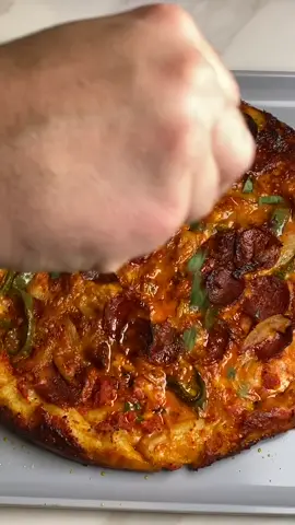 Your phone isn’t upside-down, but this pizza is. 🍕 Get all the ingredients for Upside-down Pizza from @tasty at the tap of a button. See it. Cart it. Eat it. #CartIt