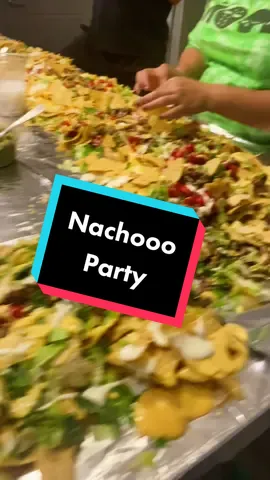 It’s nachooooo time!!! #party #nachotime #food #nacho #tryathome