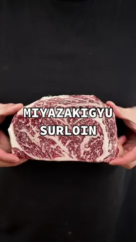 Miyazakigyu Sirloin #wagyu #meat #steak