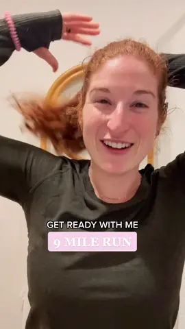 Talking quietly bc it was 5:45am & my husband was asleep right outside the bathroom 😅 #grwmrun #longrun #runtok #halfmarathontraining #runner #runningtiktok #fortworthtx