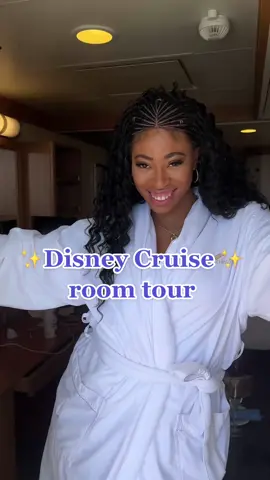 The most magical room EVER 😍✨ have you ever been on a cruise ?! #DisneyCruiseLine #disneyworld50 #AdventureVibes #cruiseship #hosted @Disney Parks