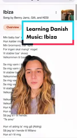 @sofiagadegaard Hvilke danske sange skal jeg lære? #sofialearnsdansk