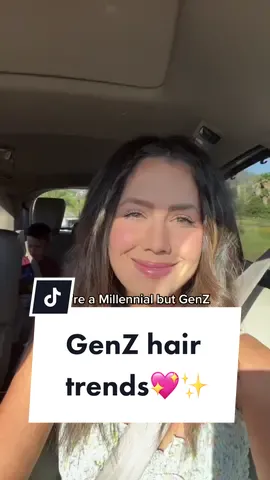 Am I the only 1 like this?! @cecilybauchmann #millennialmom #millennialsontiktok #hairtrends2022