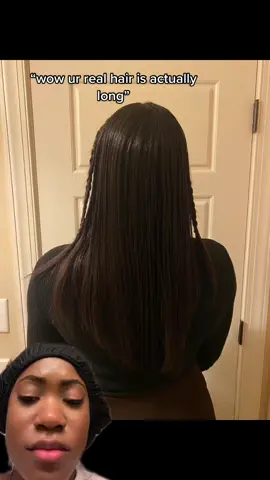 they be more surprised when i tell them it’s relaxed/permed hair #relaxer #blackgirlhair #materialgirl #hairgrowth