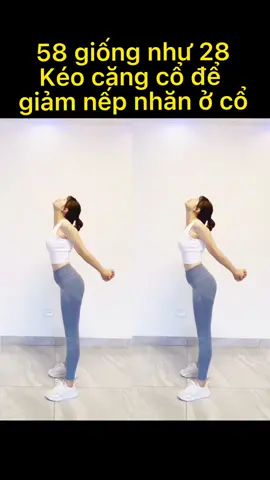 3 phút mỗi ngày giúp bạn giảm nếp nhăn ở cổ ,cơ thể thoải mái,máu lưu thông dù sẽ hơi đau#xuhuong #fyp #yogatainha
