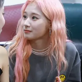 pink hair #sana #twice