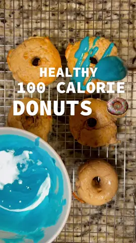 100 Calorie Donuts. Better than @Dunkin' #donuts #iifym #macros #healthyrecipes #countingcalories #UnsealTheMeal #OscarsAtHome