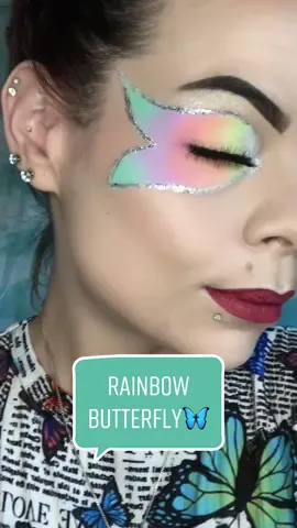 It’s the ✨energy✨ #makeup #mua #WomenOwnedBusiness #muaoftiktok #underrated #butterfly #neonshadow #art #fyp #makeupartist