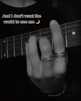 Follow for more 🖤✨✨.                                                 #fy #fyp #fypシ #music  #guitar #singing #aesthetic #accessories #blackandwhite #sad #dark #night #tiktok #viral