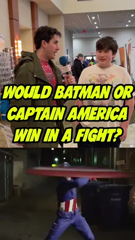 Batman fans gotta realize he’s just a human with money #marvel #dc #comics #superhero #batman #captainamerica #avengers #controversial #interview #fyp #UnsealTheMeal #OscarsAtHome #arkhamknight