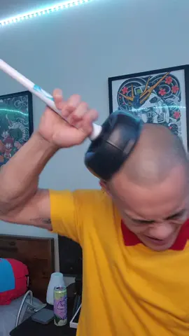 Caillou uses @dollarshaveclub #dollarshaveclub #ASMR #bald #shave #cosplay #anime #fypシ #viral