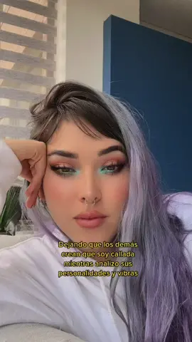 Es verdad perooooo… Igual a veces si quiero hablar y me da como penita 😬