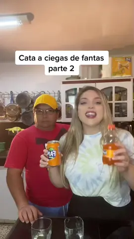 Segundo intento de cata a ciegas de fantas 😅 #costarica #fanta