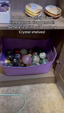 I have no idea what happened to it!! It was my first repeat order!!😩 #fyp #follow #restock #crystals #crystalshop #crystalrestock #sphere #towers #carvings