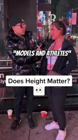 So Height Automatically qualifies you to be a Models or Athlete? 🤔 She Really Said this 😳 I still didn’t give up..#publicinterview #height #athlete #fortheboys #viral #fyp
