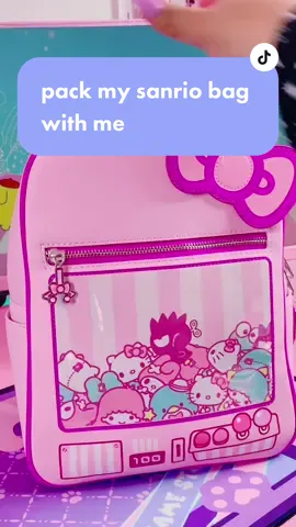 i love these sanrio goodies from @BoxLunch 💓 #BLCollective #sanrio #packmybag #loungefly #blsponsored #kawaii #pinkaesthetic #asmrsounds