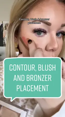 Here’s a quick placement guide! #makeupforbeginners #makeuphack