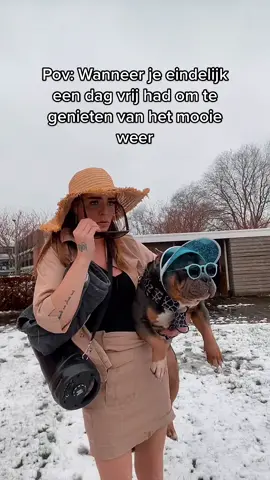 Waarom moet het nu ook weer sneeuwen 😩 #fyp #foryou #foryoupage #vj #voorjoupagina #voorjou #marenenraffie