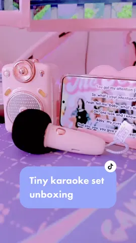 it’s so cute! 🥺😭 #GameTok #divoom #asmrsounds #pinkaesthetic #cuteunboxing #karaoke