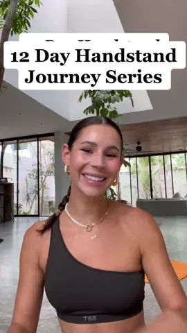 So excited about this journey with you guys❤️‍🔥 #handstandtips #yogaseries #yogatiktok