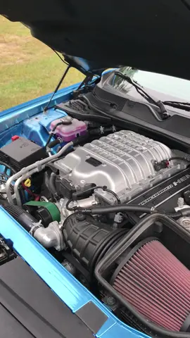 Hellcat Redeye revs! 😈 #dodgechallenger #challengerhellcat #hellcatredeye #widebody #supercharged #hemi #V8 #revs #sound #musclecar #cartok #foryou