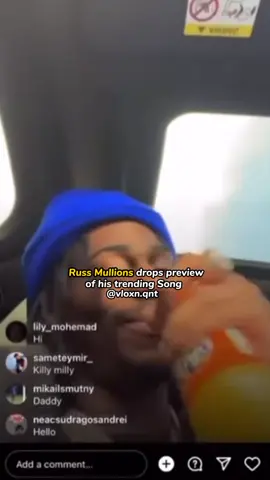 #russmillions drops preview of his trending #song 😱🔥| #fypシ #viral #edit #lyrics #rapper #russmillions #tomatussi #remix #live #onlygoats