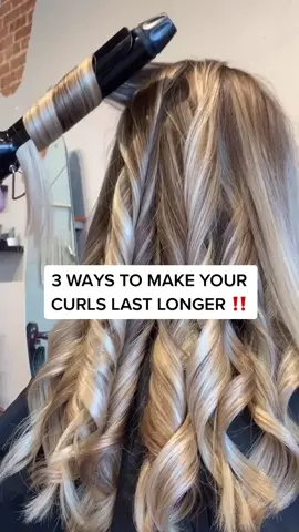how to make your curls last longer ‼️ #haircurlingtutorial #hairtips #hairhacks #hairtutorial #LearnOnTikTok